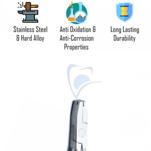 Instrumentos quirúrgicos dentales de ortodoncia de tarifa barata de fábrica directa Alicates para doblar alambre con cierre Nance para formar bucles y doblar alambre - Product Image 3