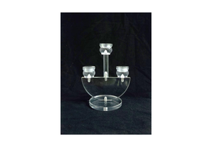 MHQ-2574 độc đáo pha lê Arms bàn đám cưới trung tâm thanh lịch Acrylic Glass <span class=keywords><strong>handmade</strong></span> tùy chỉnh kích cỡ nến đám cưới - Product Image 2