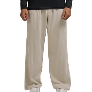 Service OEM en gros Pantalons de survêtement décontractés pour hommes - Écologique 100% coton Toile polaire Épaisseur Taille élastique Lacets - Product Image 1