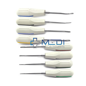 Instrumentos de luxación quirúrgica dental Elevadores de raíz de extracción de dientes dentales CE - Product Image 6