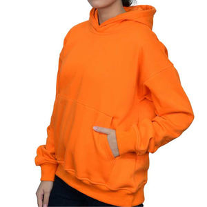 Service OEM Sweats à capuche respirants pour femmes Logo personnalisé imprimé Couleur unie Sweats à capuche pour femmes Séchage rapide - Product Image 5