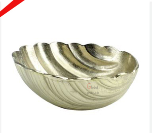 Nouveau bol de chocolat de finition argenté brillant décoratif pour servir la nourriture - Product Image 5