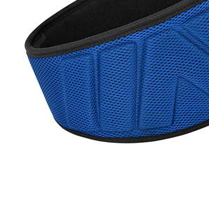 เข็มขัดยกน้ำหนักไนลอนนีโอพรีนระบายอากาศสำหรับยิมอุปกรณ์ออกกำลังกาย - Product Image 6