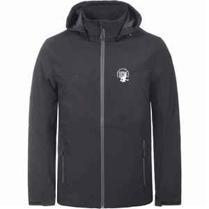 Vêtements de sport UNIQUE Veste Softshell pour femme Imperméable Coupe-vent Respirante Écologique Matelassée Réversible Fermeture éclair Hiver - Product Image 5