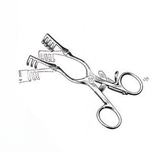 สัตวแพทย์ retractor 4X3ง่ามสัตวแพทย์รักษาตนเอง - Product Image 3