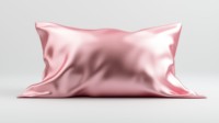 Taie d'oreiller en soie 100% de luxe sur mesure OEM, satin turc élégant de qualité 6A, 16-22 momme, imprimé feuille marine rose, OEKO-TEX