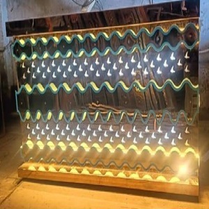 Comptoir d'affichage de mariage dans la finition d'or pour la restauration et la décoration - Product Image 1