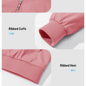 Blouson aviateur léger et confortable pour femme, 100% tricot de haute qualité, respirant, en toile coupe-vent, meilleur design - Product Image 5