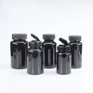 Pastillero de plástico redondo PET de 300CC al mejor precio, contenedor personalizado para tabletas/cápsulas/vitaminas, fabricado en Vietnam - Product Image 2