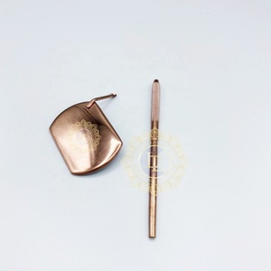 Professional Rose Gold Plasma Coating Desktop <b>Mirror</b> Eyelash Extension Accessories Sustainable Square Shape <b>Mirror</b> - Product Image 1