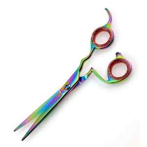 Kounain มีดโกนสแตนเลสสตีลงานแฮนด์เมด, กรรไกรคมสดใสเครื่องมือจัดแต่งทรงผมอเนกประสงค์ - Product Image 1