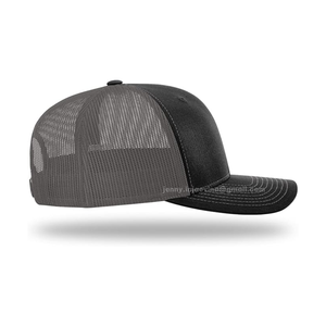 ODM vente en gros 6 panneau camionneur chapeau Logo personnalisé léger respirant maille dos blanc structuré casquette Sport Gorras Vietnam usine - Product Image 3