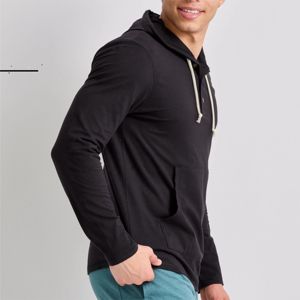 เสื้อฮู้ดผู้ชายจาก Henley เสื้อฮู้ดผ้าคอตตอนเนื้อนุ่มและระบายอากาศได้ดีทำจากโพลีเอสเตอร์100% สำหรับสวมใส่ทุกวันสำหรับฤดูหนาว - Product Image 4