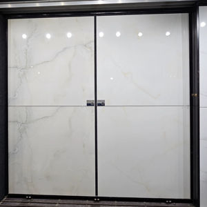 Mejor precio, alta calidad, Premium, 1200x1200mm, estatuario brillante, baldosas de cerámica de mármol blanco, suelo de pared esmaltado pulido, antideslizante - Product Image 1