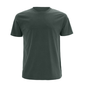 T-shirt OEM à col rond et transfert de chaleur personnalisé pour adultes T-shirt vierge en coton peigné en vrac - Product Image 1