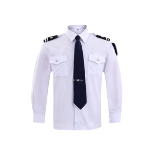 Venta al por mayor de fábrica Logo OEM/ODM Hombres Uniformes de seguridad/Ropa de trabajo de alta visibilidad Uniformes de guardia de seguridad - Product Image 5