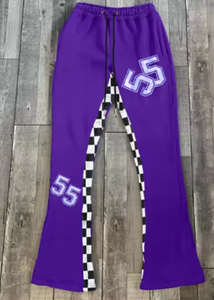 Pantalons de survêtement amples pour hommes sur mesure, taille mi-haute, style sportif, streetwear, 100% coton biologique, imperméable, respirant, écologique - Product Image 6