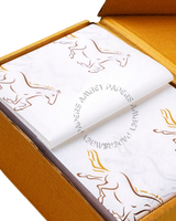 Rouleau de papier de soie personnalisé avec logo, jetable, imperméable, écologique, pour emballage de cadeaux, boîtes et sacs, OEM, événementiel d'entreprise