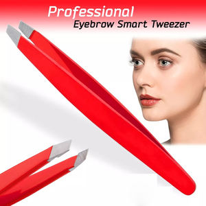 แหนบปลายแหลมคุณภาพสูงความแม่นยำเก๋ไก๋คอลเลกชันด้วยหินสีเทาดีไซน์มีสไตล์ - Product Image 2