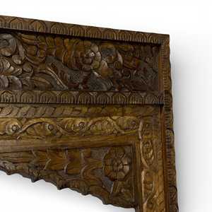 Hand-Carved <b>Antique</b> Wooden Picture <b>Frame</b> Solid Wood Square <b>Antique</b> Style Handmade Mirror <b>Frame</b> for Photos - Product Image 4