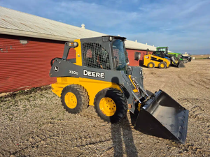 Vente promotionnelle : Chargeuses compactes John Deere 320G neuves/d'occasion, mini-chargeuse frontale 317, modèle 2020, prix avantageux - Product Image 3