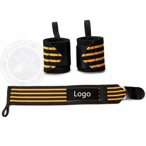 Muñequeras para gimnasio, muñequeras ajustables para gimnasia, Fitness, levantamiento de pesas, muñequeras para levantamiento de pesas, Correa - Product Image 2