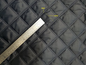 Acolchado de poliéster 100% de alta calidad, estilo moderno respetuoso con el medio ambiente cuadrado doble de 3 pulgadas para uso de 2-5 capas en el hogar del hotel - Product Image 3