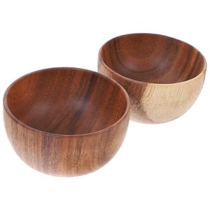 Tazón de Madera de Último Diseño, Vajilla de Calidad Superior para el Hogar, Acabado Esmaltado, Duradero y Ecológico - Product Image 2