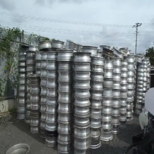 Ruedas de aleación de coche chatarra limpia y lista Premium UBC chatarra de aluminio 2025 para la venta en Kenia. - Product Image 3