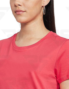 Max T-shirt solide à manches courtes pour femmes OEM Design personnalisé et logo imprimé T-shirts brodés OEM pour femmes - Product Image 4