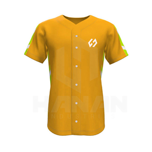 Conjuntos de uniformes de béisbol transpirables de último diseño personalizables OEM colores y diseños personalizados Precio de alta calidad de Pakistán - Product Image 5