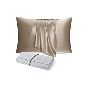 Ensemble de literie personnalisable en satin de soie 100% polyester de luxe Taihu, housse de couette, draps, certifié Oeko-Tex, fermeture éclair - Product Image 1