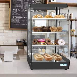 ตู้โชว์ขนมปังไม้คุณภาพดี ราคาสุดคุ้ม พร้อมชั้นวางโชว์สินค้าและเฟอร์นิเจอร์สำหรับร้านค้า - Product Image 6