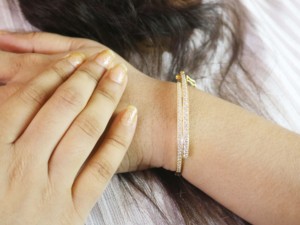 Diamant Manchette 925 Sterling Silver Gemstone Bracelet Bijoux Faits À La Main Pour Les Femmes Élégant Bijoux Cadeau - Product Image 5