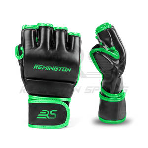 Guantes de MMA de lucha de boxeo personalizados de alta calidad Diseño y estilo personalizado Guantes de MMA de cuero de alta calidad - Product Image 5