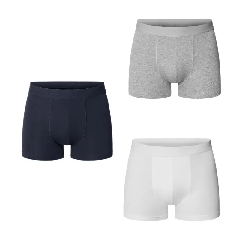 Livraison rapide slips et boxers pour hommes Shorts Logo personnalisé matériaux personnalisés extensibles doux emballage personnalisé vêtement suspendu Vinh