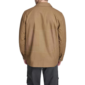 Chaqueta de Lona Moderna para Hombre, con Logotipo Frontal, Ligera y Duradera, para un Estilo Urbano y Comodidad Diaria - Product Image 3