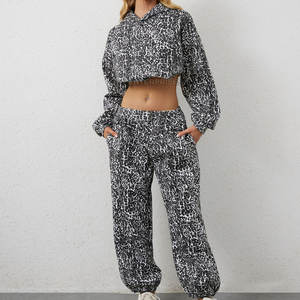 Chándal Deportivo para Mujer, 100% Algodón, Diseño Casual de Invierno, Lavable, Secado Rápido, Estilo Moderno - Product Image 6