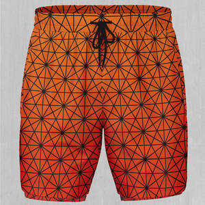 Pantalones cortos de sublimación de impresión de moda de verano para hombres Proveedor directo de fábrica Diseño OEM Pantalones cortos de sublimación de verano para hombres - Product Image 4