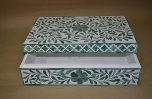 Fabrication indienne, artisanat, maison, moderne, durable, autre boîte à mouchoirs, organisateur pour bijoux fins et élégants, pour quantité en gros - Product Image 2