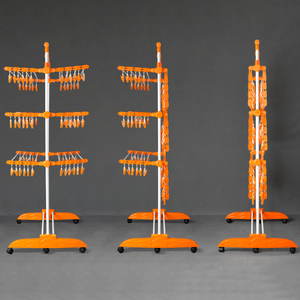 Tendedero de Ropa Plegable Vertical de Acero TendoSpazio de 24 Metros Ajustable con Ruedas y Diseño Desmontable para Limpiar la Ropa - Product Image 2