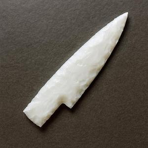 มีดหยกขาวแกะสลักด้วยมือ ขนาด 6 นิ้ว / 15 ซม. คุณภาพพรีเมียม ของขวัญสำหรับเธอ พิธีกรรมทางจิตวิญญาณ เครื่องราง - Product Image 2