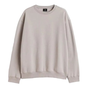 High Quality Men's Embroidered 100% <b>Polyester</b> Loose Fit Winter Sweatshirt-Custom OEM Service Wholesale Fashion Clothing - Product Image 1