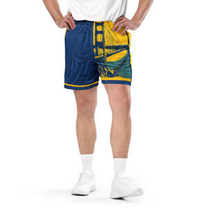 Short de sport d'été en polyester et nylon à séchage rapide grande taille Short de gym personnalisé double couche pour hommes - Product Image 4