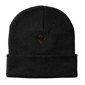 Bonnet ajustable unisexe en acrylique jacquard tricoté, fourré, de haute qualité, avec logo personnalisé imprimé numériquement, pour l'extérieur, collection 2025 - Product Image 1