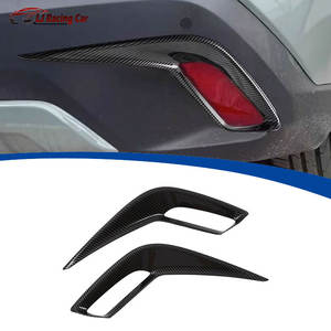 Kits de carrocería de coche con aspecto de fibra de carbono ABS, parachoques trasero, luz antiniebla, tapas de cubierta de lámpara para Toyota Corolla Cross X SUV XG10 2020-2025 - Product Image 1