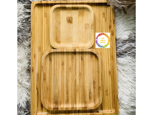 Juego de tablas de cortar de bambú de proveedor de Vietnam, tablas de cortar de madera de calidad superior, bandeja de servicio de charcutería duradera y natural - Product Image 2