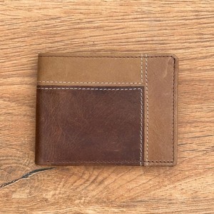 Cartera de hombre de cuero auténtico 100%, tarjetero, el mejor regalo para hombre, bolsillo de dinero de carbono hecho a mano - Product Image 5