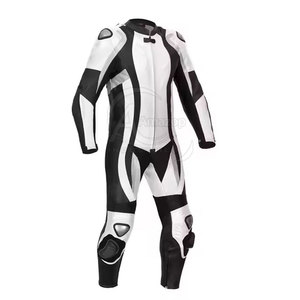 Combinaison de moto de fabrication professionnelle, design et logo personnalisés, combinaison de course confortable pour moto - Product Image 3