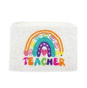 Hand <b>work</b> <b>Pouch</b> Beaded Embroidered Teacher design Coin Purse Hand Made Quality Custom Embroidered Coin <b>Pouches</b> Custom Design - Product Image 1